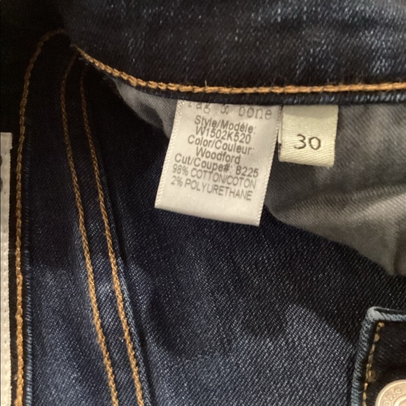 Rag & Bone Skinny Jeans Coupe 8225 - Picture 7 of 10